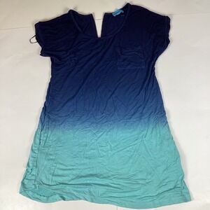 Sandiva Womens Shirt Top Blouse Size XS Short Sleeve Top Comfort Color block